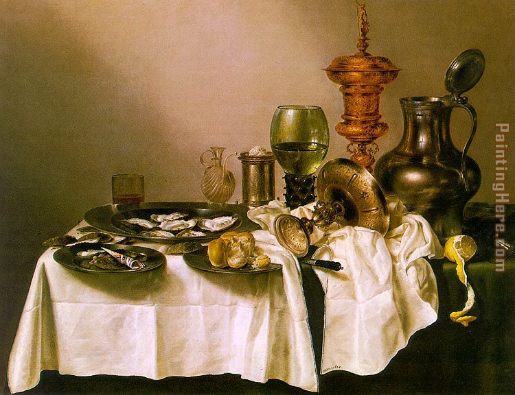 heda Still Life with a Gilt Goblet painting - Unknown Artist heda Still Life with a Gilt Goblet art painting